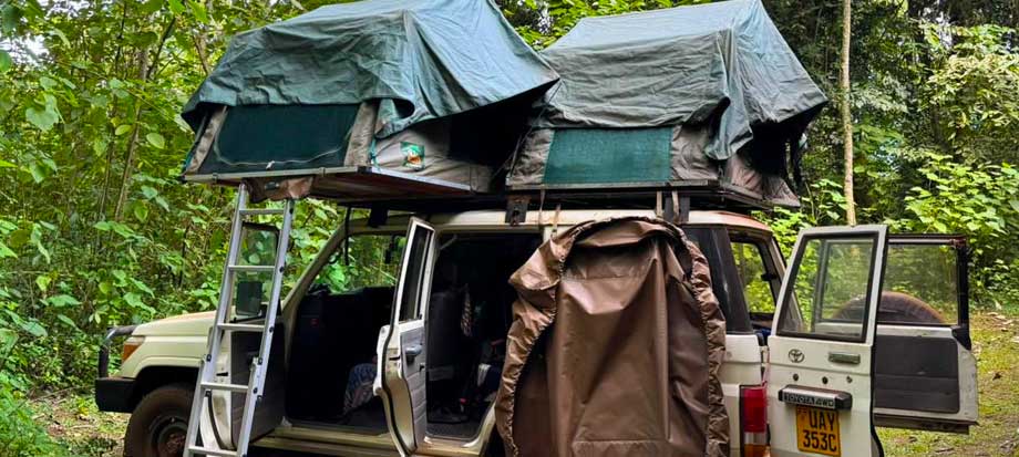 Land-Cruiser-LX-hardtop-with-2-Rooftop-Tents-for-self-drive-car-hire-east-africa
