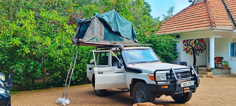Toyota-Land-Cruiser-LX-Hardtop-with-Rooftop-Tent-for-self-drive-car-hire-east-africa